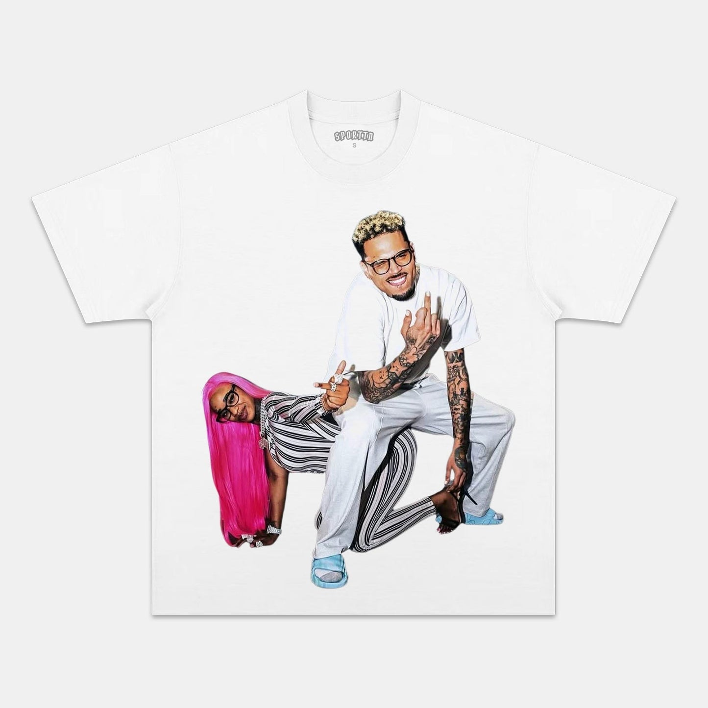 CHRIS BROWN & SEXYY RED TEE - clothing by TeeHivey.com (Image 4)