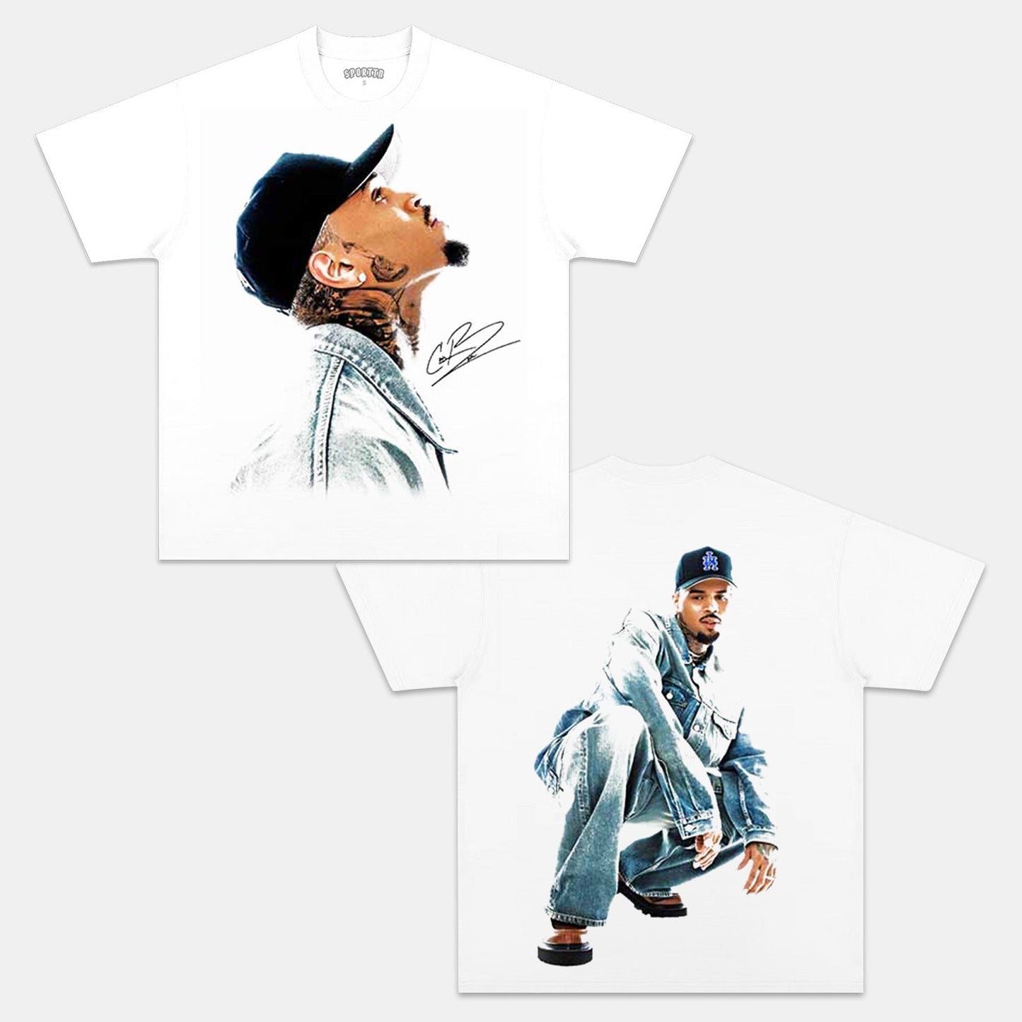 CHRIS BROWN TEE Style017 - clothing by TeeHivey.com (Image 4)