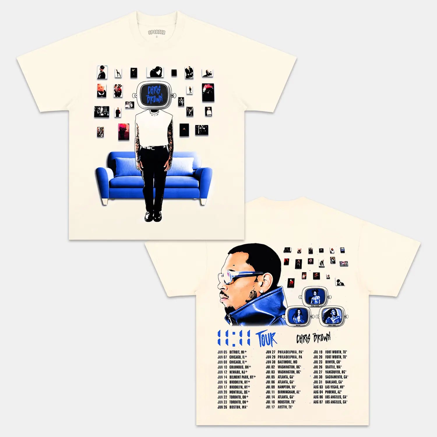 NEW CHRIS BROWN TEE - clothing by TeeHivey.com (Image 2)