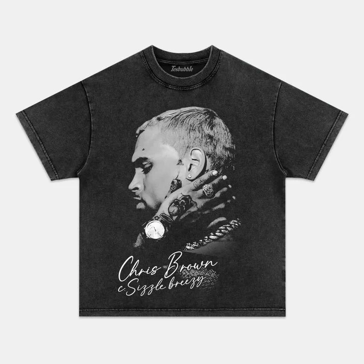 CHRIS BROWN BIG FACE V3 TEE - clothing by TeeHivey.com (Image 4)