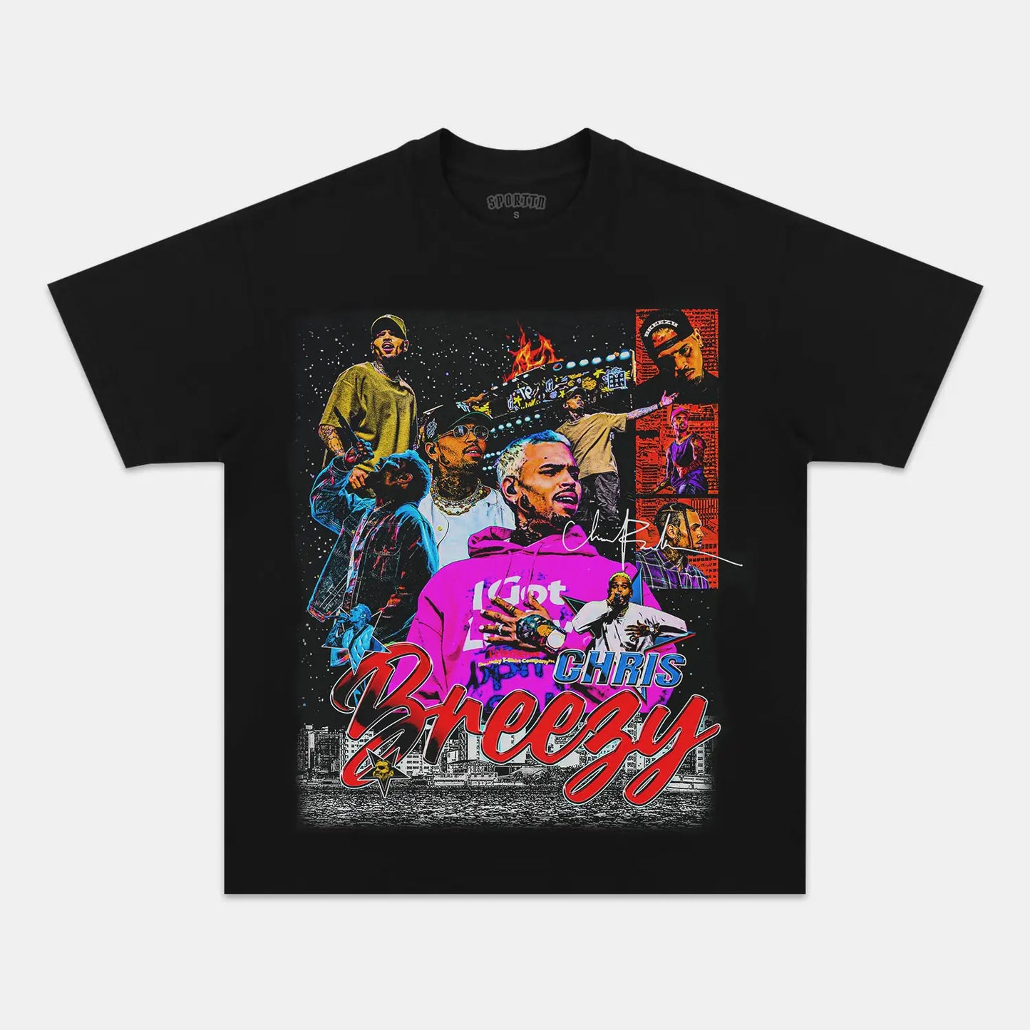 CHRIS BROWN TEE Style019 - clothing by TeeHivey.com (Image 3)