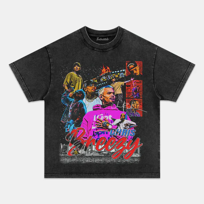 CHRIS BROWN TEE Style002