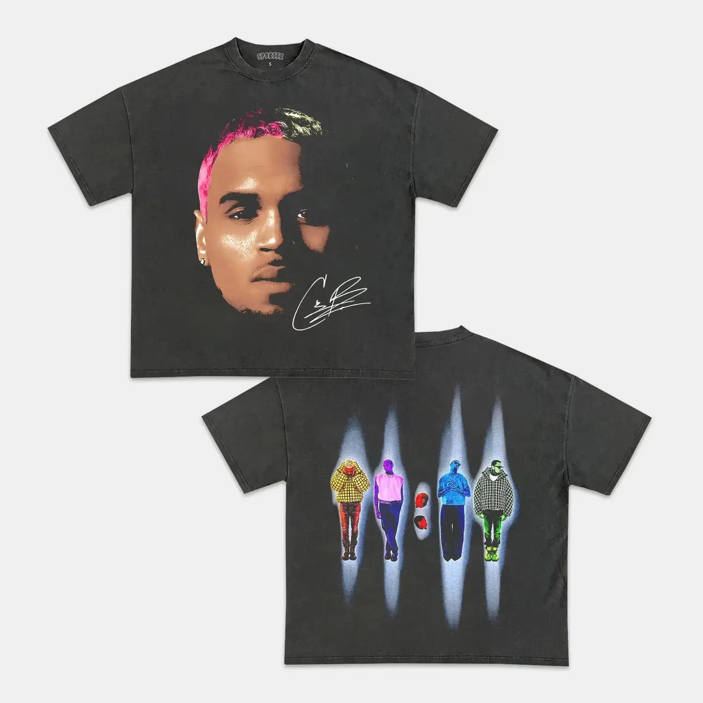 CHRIS BROWN TEE Style018 - clothing by TeeHivey.com (Image 2)