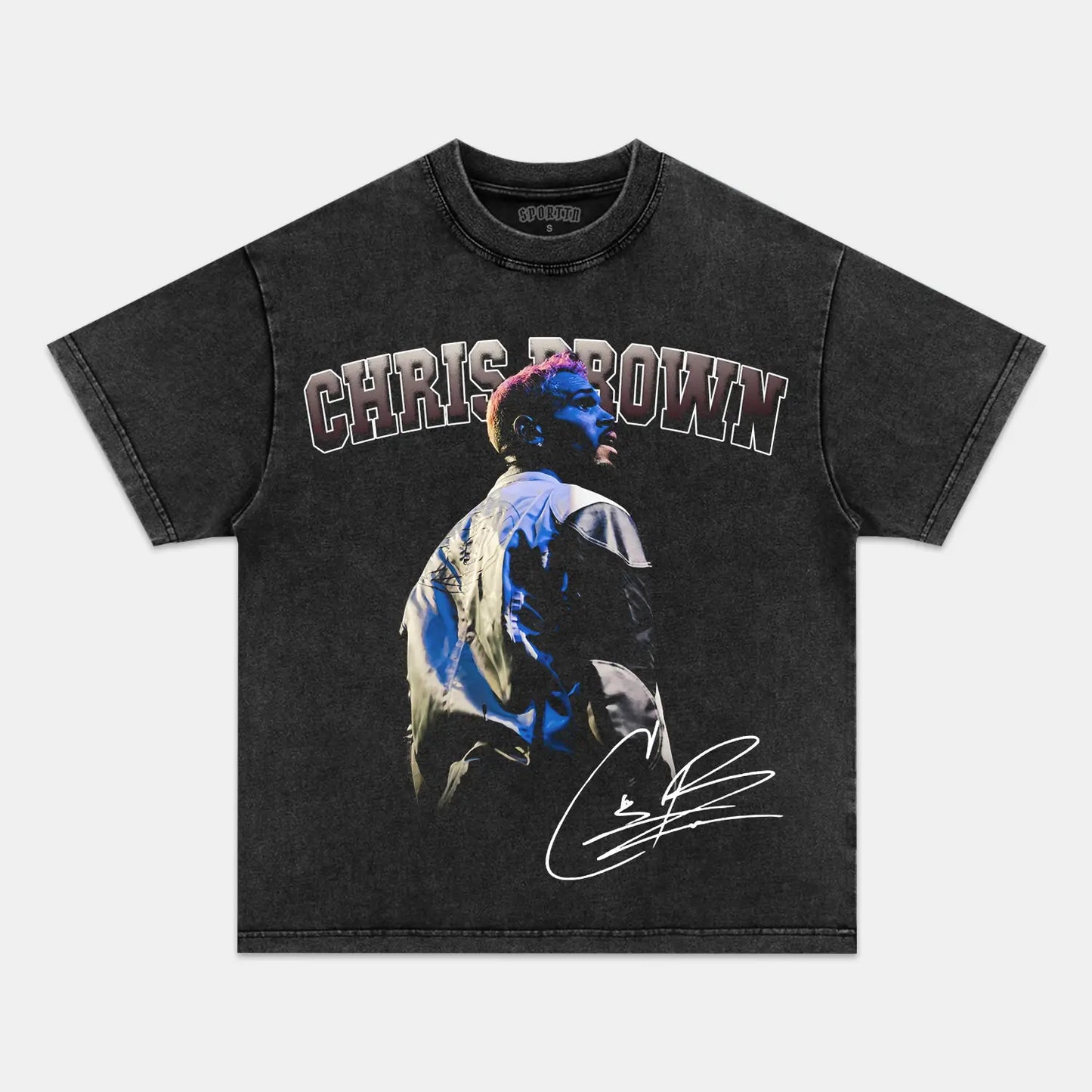 2024 CHRIS BROWN V2 VINTAGE TEE Style001