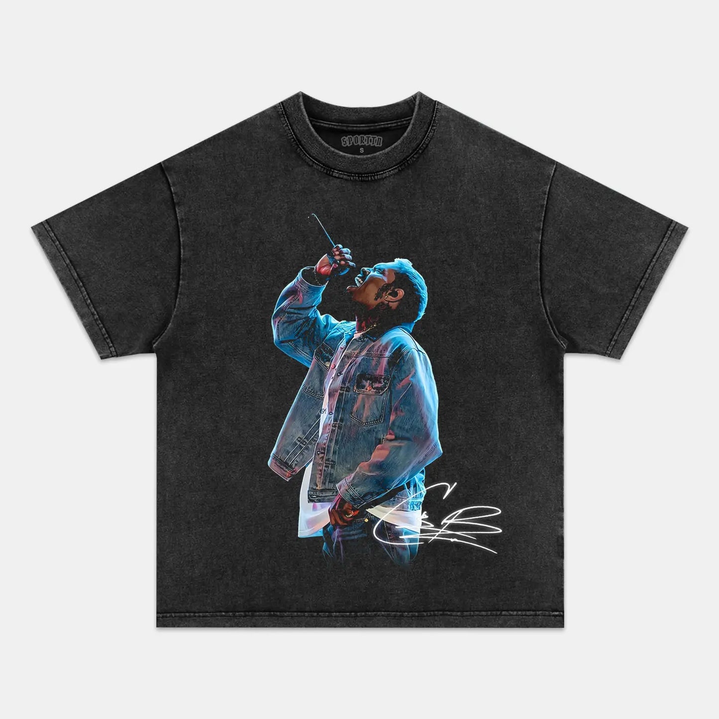 2024 CHRIS BROWN VINTAGE TEE Style001
