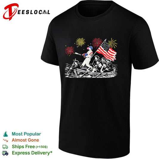 CJ Cron Colorado Rockies MLB Washington Crossing the Delaware shirt