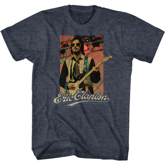 Eric Clapton - Sunglasses - Short Sleeve - Heather - Adult - T-Shirt - clothing by TeeHivey.com