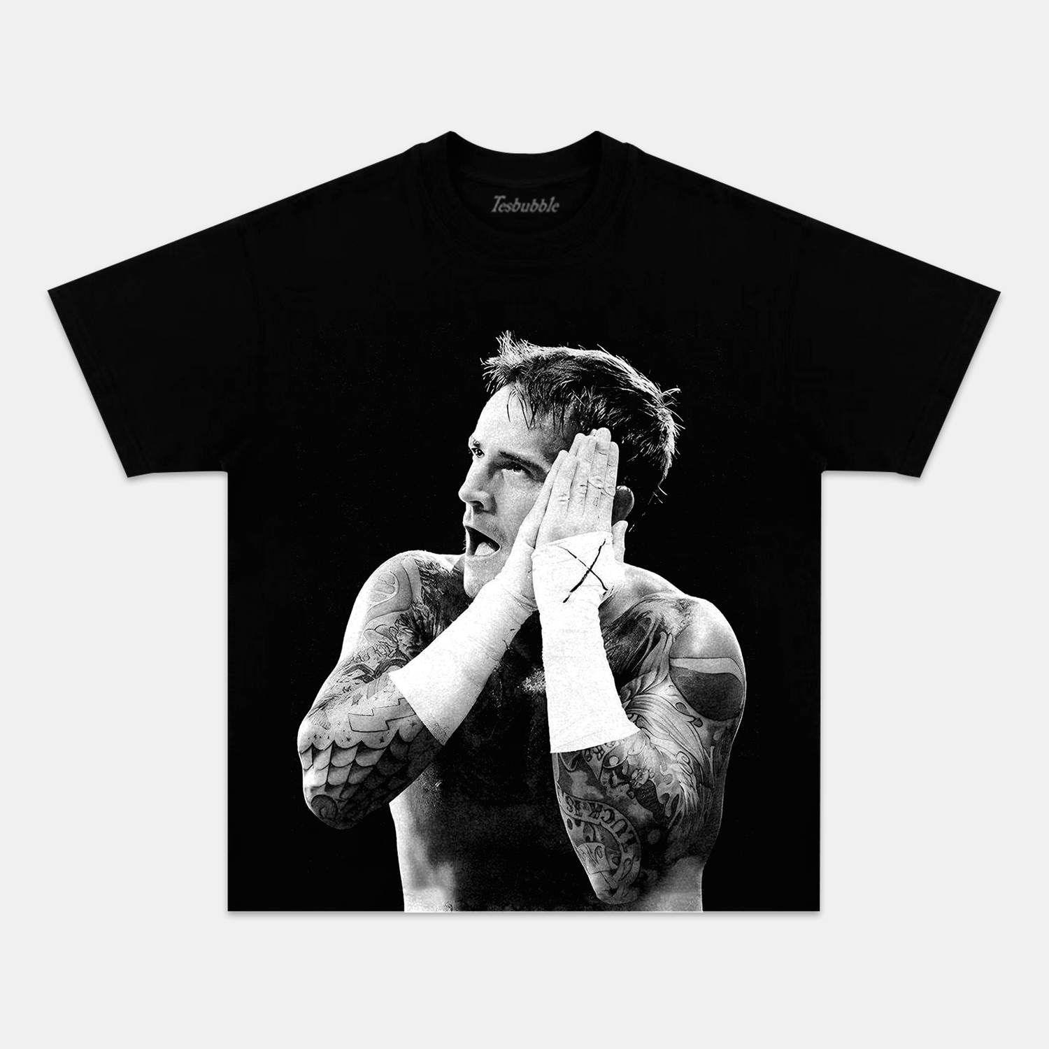 CM PUNK TEE Style002 - clothing by TeeHivey.com (Image 1)
