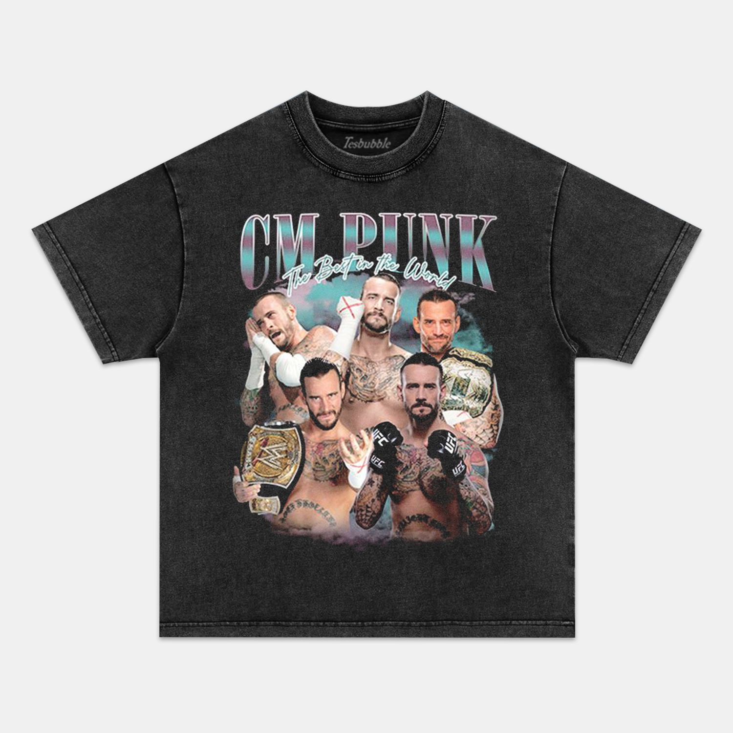 CM PUNK TEE Style001 - clothing by TeeHivey.com (Image 3)