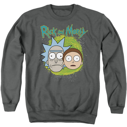 Rick And Morty - Floating Heads - Adult Sweatshirt