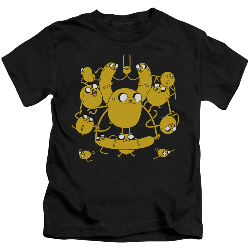 Adventure Time Jakes Juvenile Kids Youth T Shirt Black