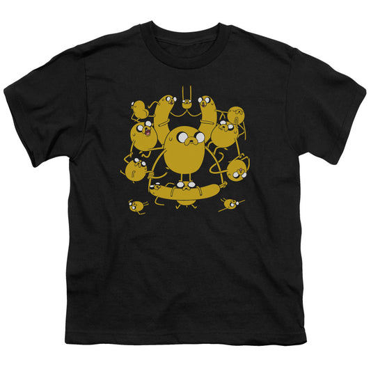 Adventure Time Jakes Kids Youth T Shirt Black
