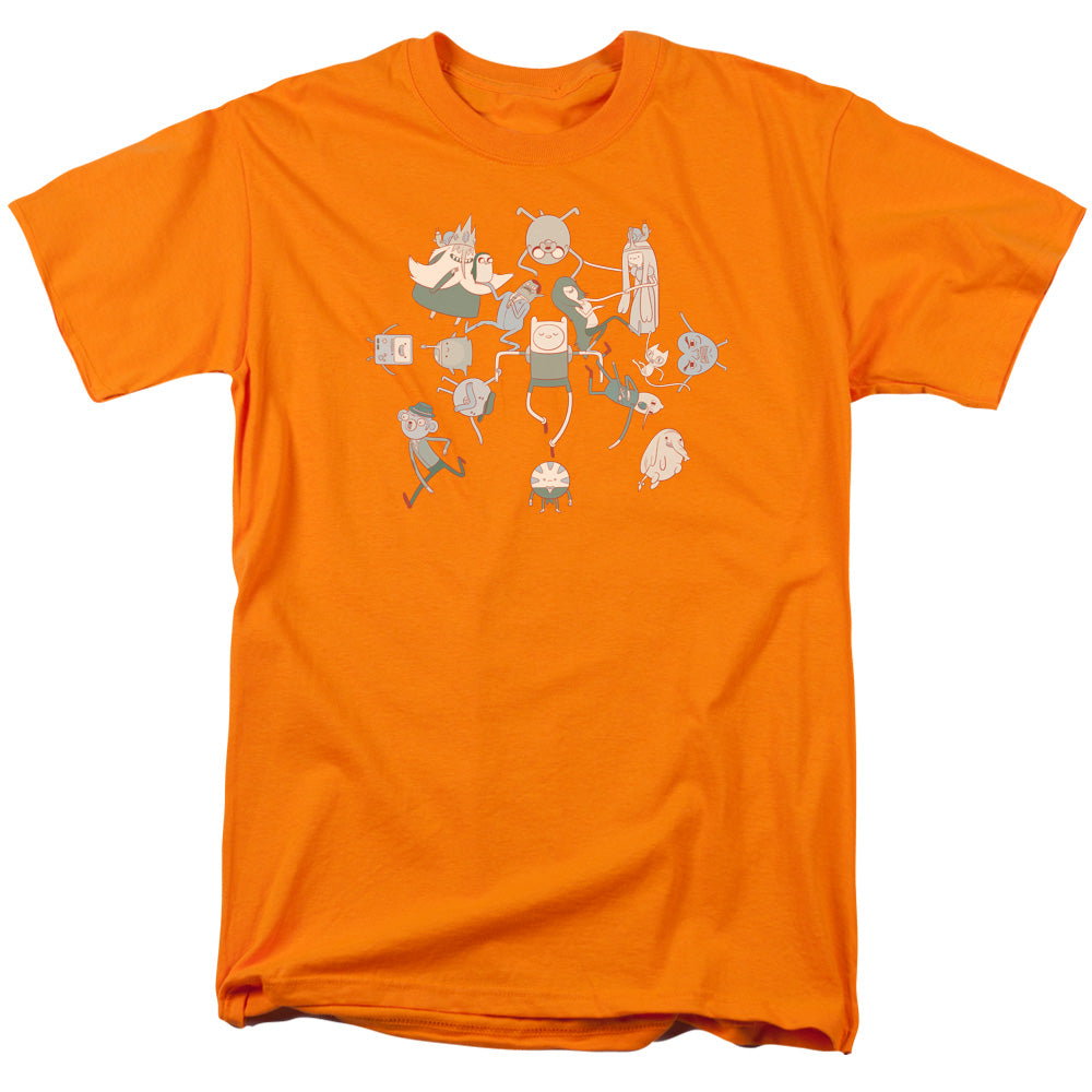 Adventure Time Glob Ball Mens T Shirt Orange