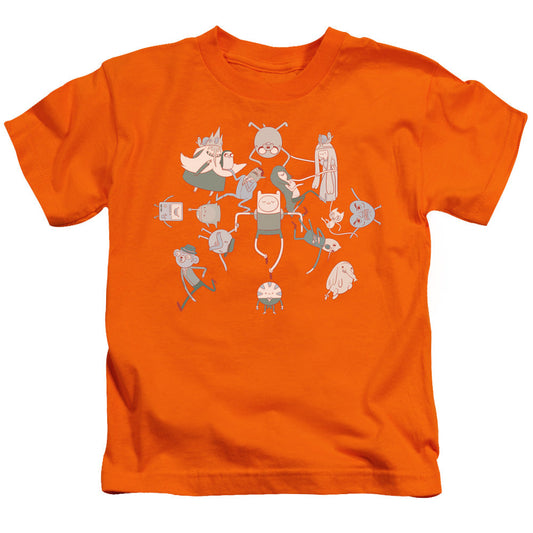 Adventure Time Glob Ball Juvenile Kids Youth T Shirt Orange