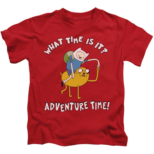 Adventure Time Ride Bump Juvenile Kids Youth T Shirt Red