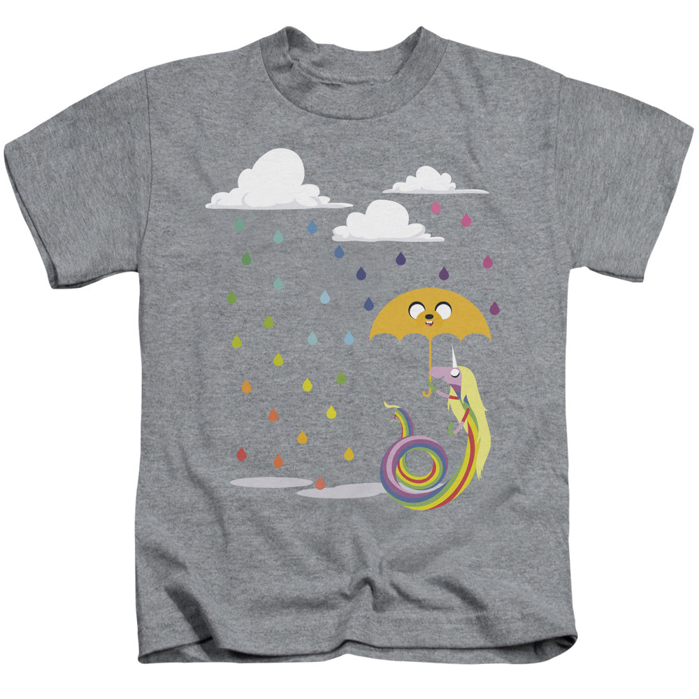Adventure Time Lady in the Rain Juvenile Kids Youth T Shirt Athletic Heather