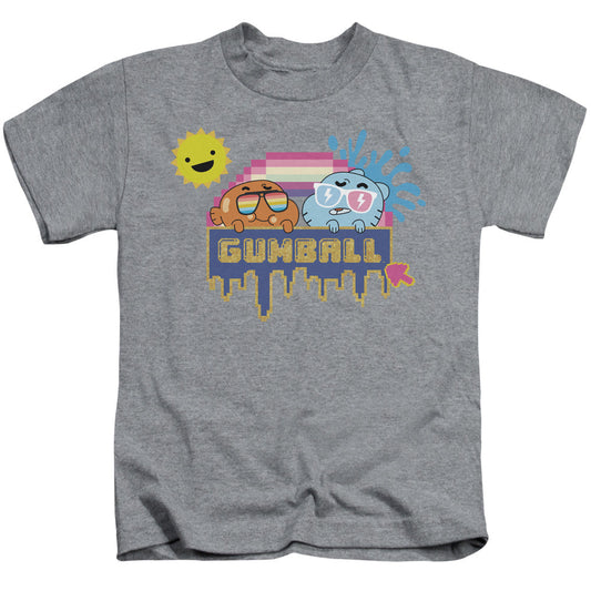 Amazing World of Gumball Sunshine Juvenile Kids Youth T Shirt Athletic Heather Style001