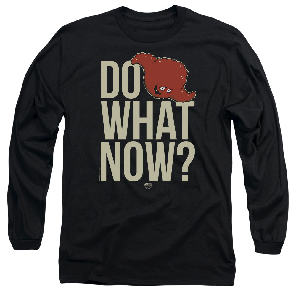 Aqua Teen Hunger Force Group Tiles Mens Long Sleeve Shirt Black - clothing by TeeHivey.com (Image 1)