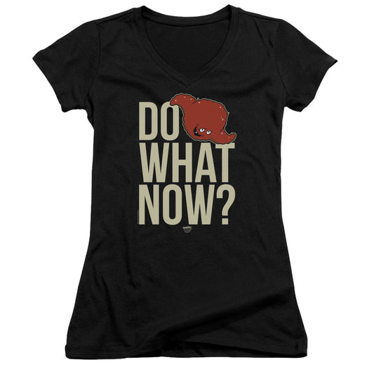Aqua Teen Hunger Force Group Tiles Junior Sheer Cap Sleeve V Neck Womens T Shirt Black - clothing by TeeHivey.com