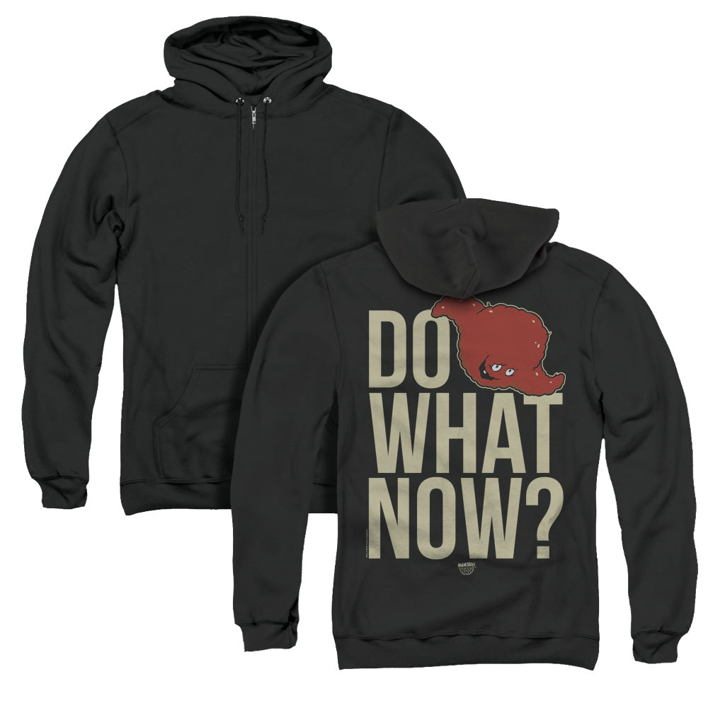 Aqua Teen Hunger Force Group Tiles Back Print Zipper Mens Hoodie Black - clothing by TeeHivey.com