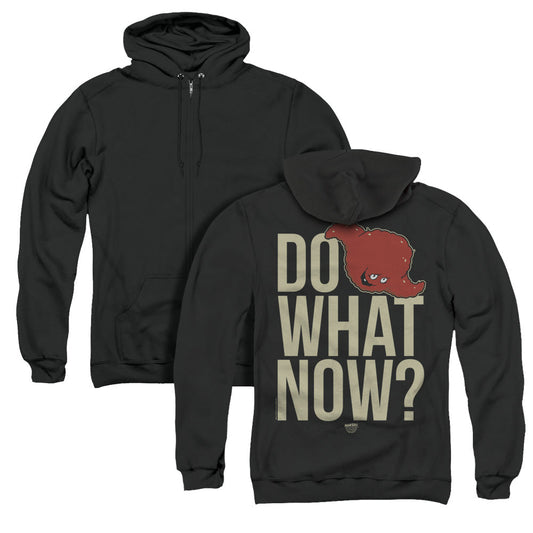 Aqua Teen Hunger Force Group Tiles Back Print Zipper Mens Hoodie Black - clothing by TeeHivey.com