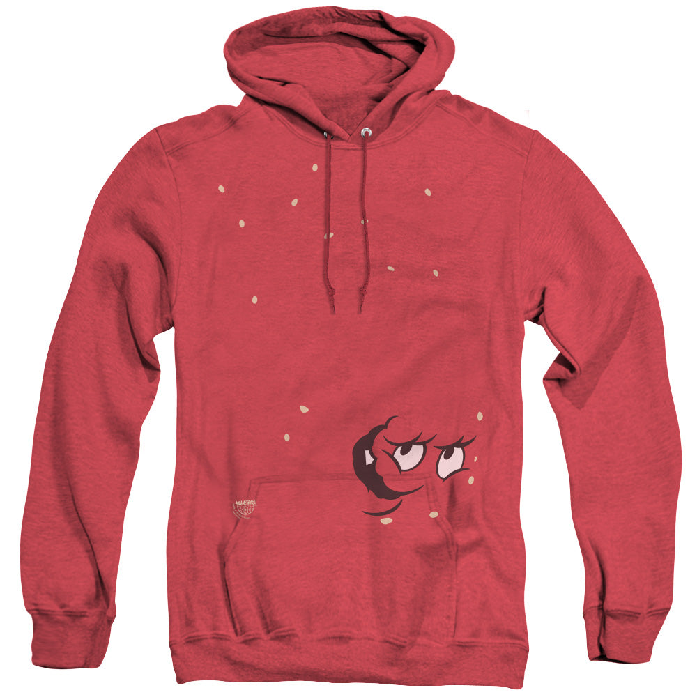 Aqua Teen Hunger Force Meatwad Mens Heather Hoodie Red - clothing by TeeHivey.com (Image 5)