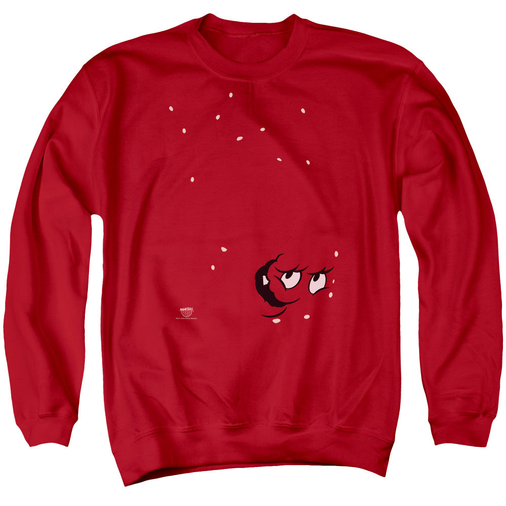Aqua Teen Hunger Force Meatwad Mens Crewneck Sweatshirt Red - clothing by TeeHivey.com