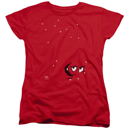 Aqua Teen Hunger Force Meatwad Womens T Shirt Red - clothing by TeeHivey.com