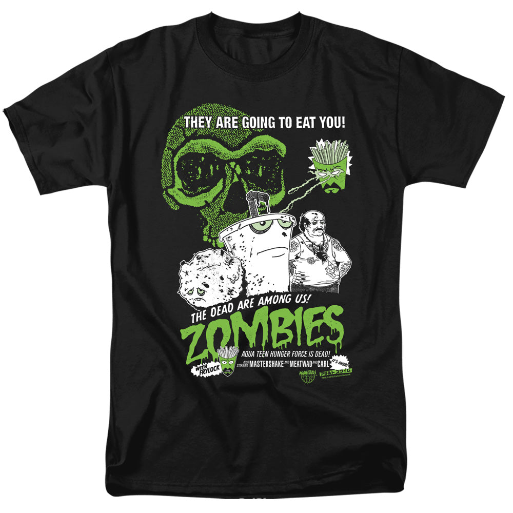 Aqua Teen Hunger Force Zombies Mens T Shirt Black - clothing by TeeHivey.com