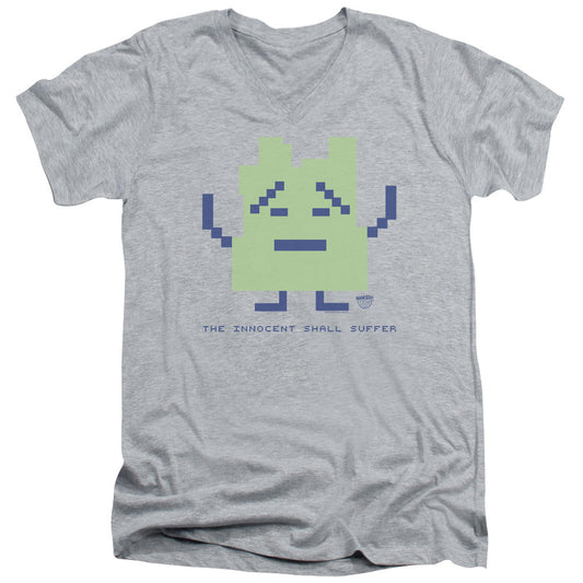 Aqua Teen Hunger Force Inignokt Mens Slim Fit V Neck T Shirt Athletic Heather - clothing by TeeHivey.com