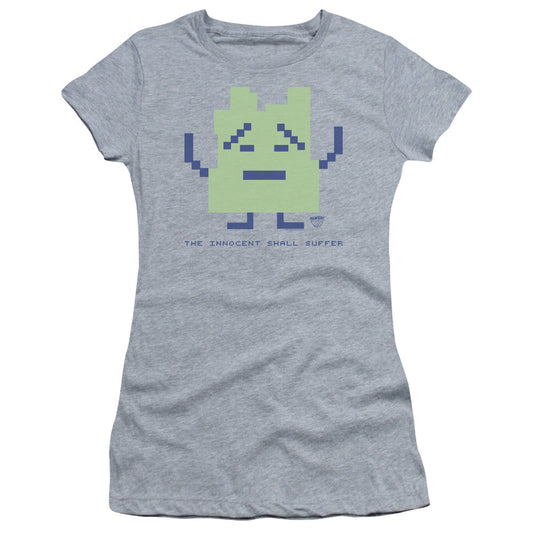Aqua Teen Hunger Force Inignokt Junior Sheer Cap Sleeve Womens T Shirt Athletic Heather - clothing by TeeHivey.com