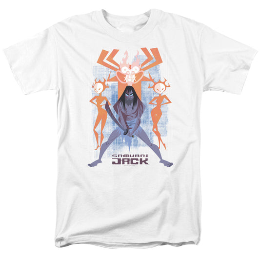 Samurai Jack - Jack Vs Evil - Adult Men T-Shirt - clothing by TeeHivey.com