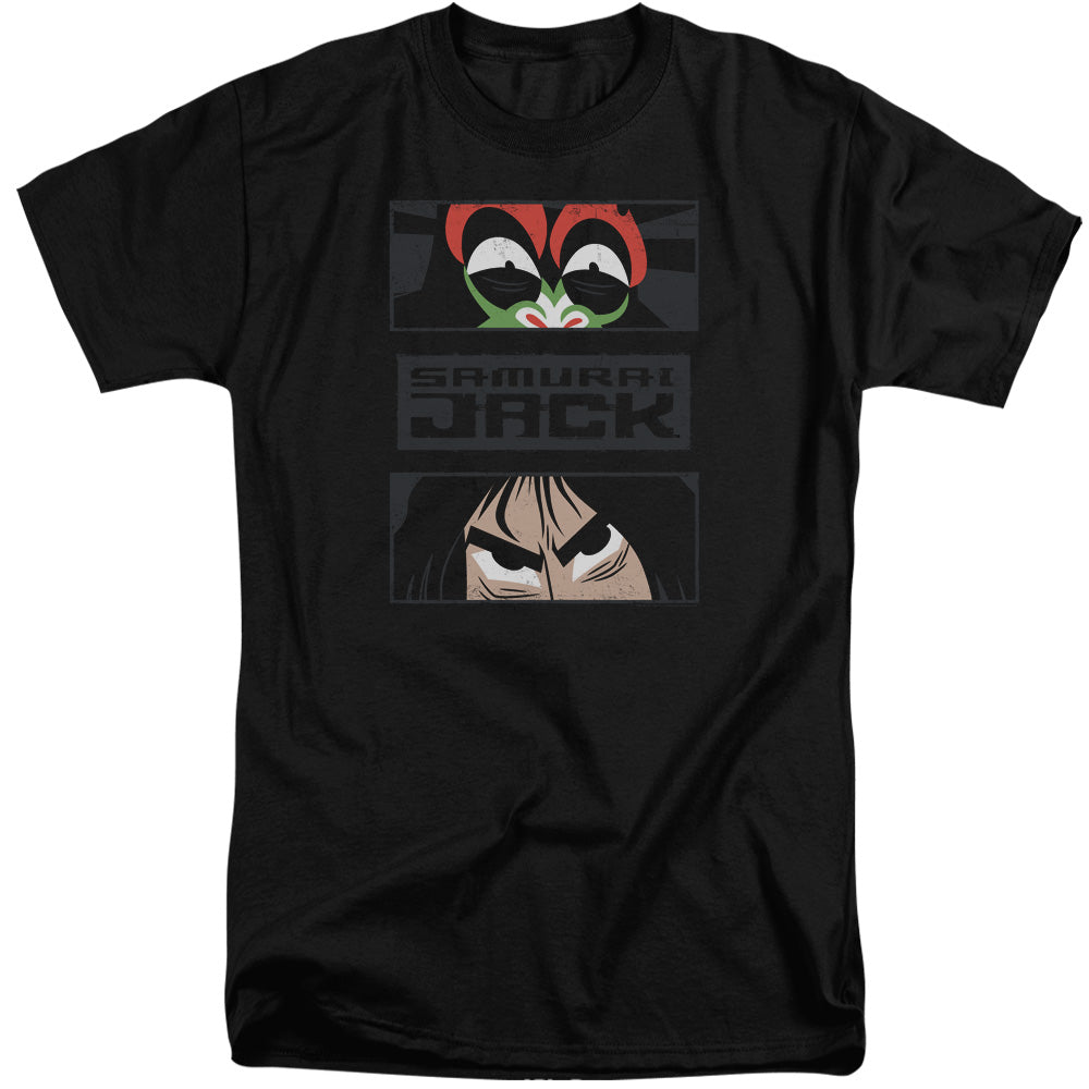 Samurai Jack - Stare Down - Adult Men T-Shirt - clothing by TeeHivey.com (Image 2)