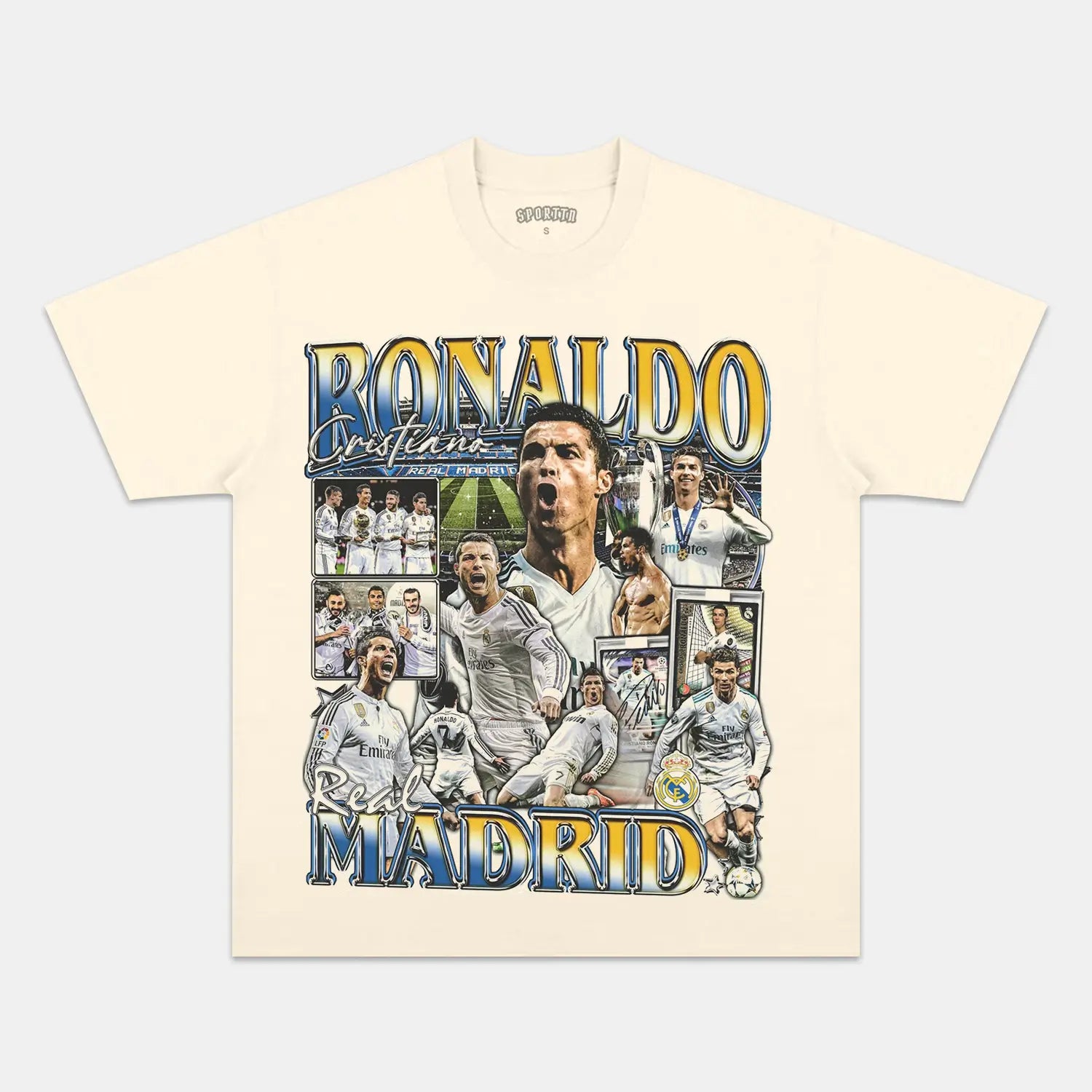 CRISTIANO RONALDO V2 TEE Style004 - clothing by TeeHivey.com (Image 4)