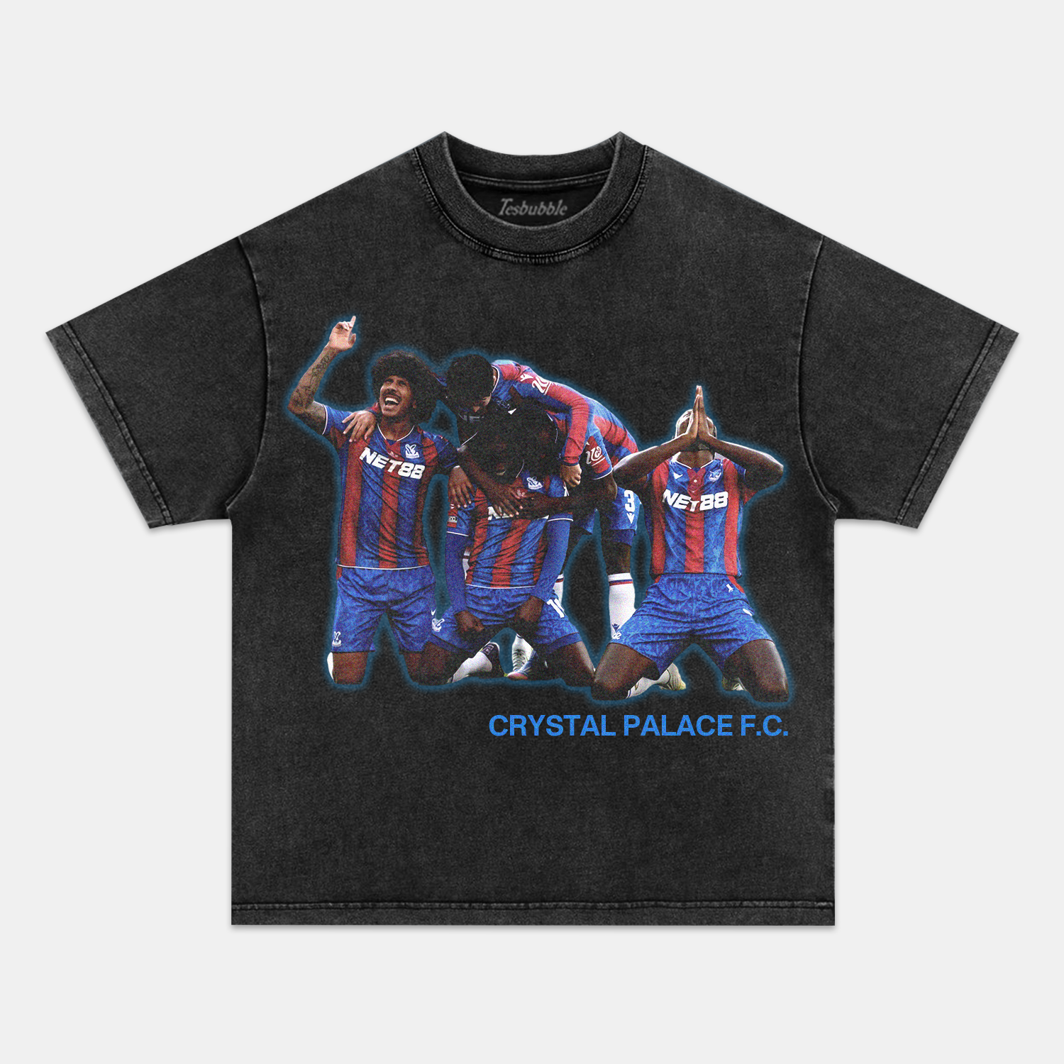 CRYSTAL PALACE F.C. 3.0 TEE - clothing by TeeHivey.com (Image 2)