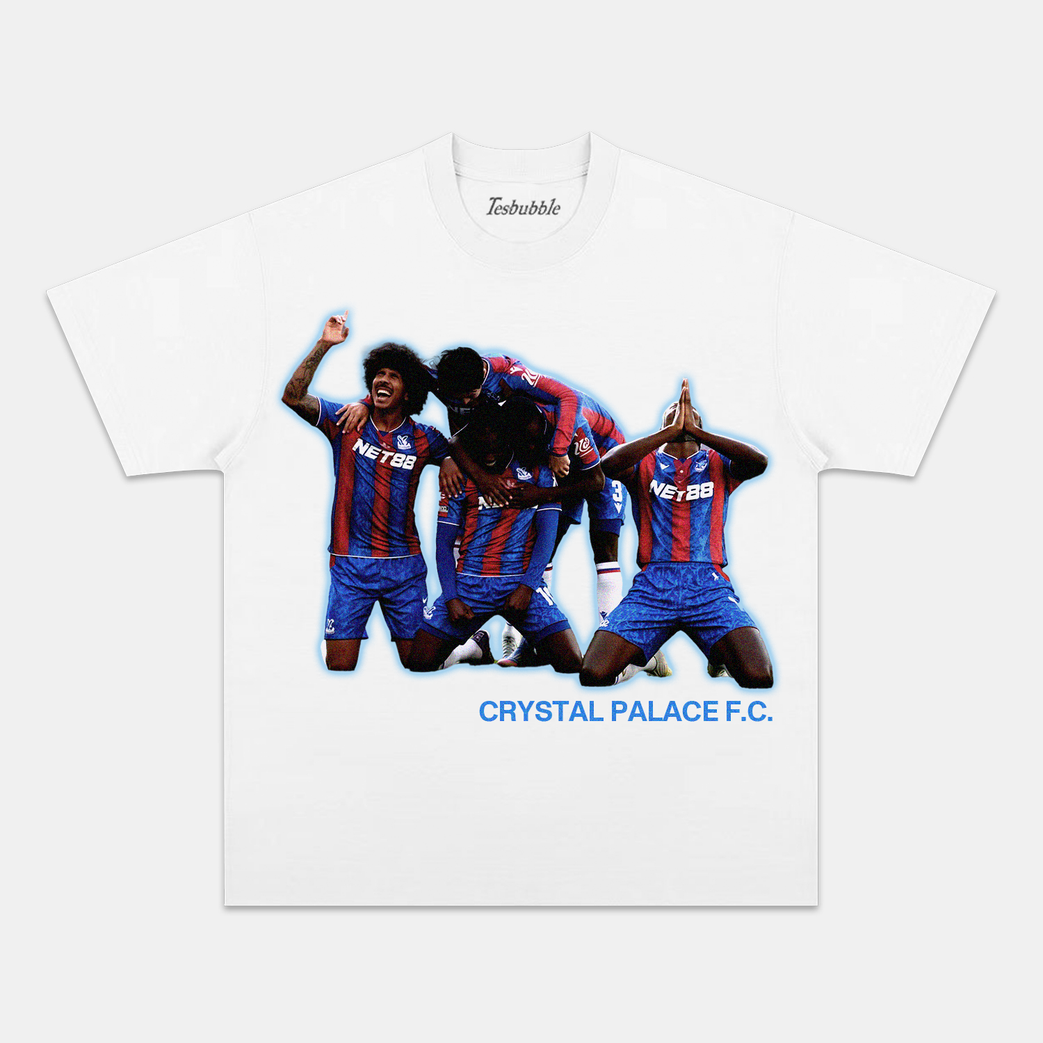 CRYSTAL PALACE F.C. 3.0 TEE - clothing by TeeHivey.com (Image 3)