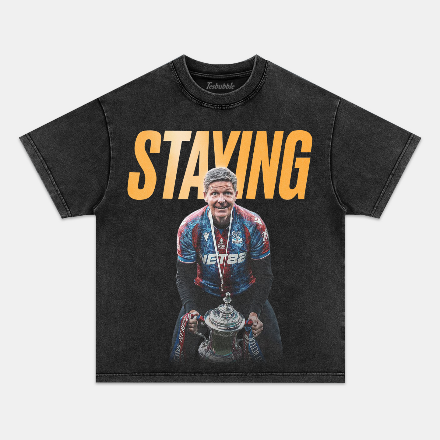 CRYSTAL PALACE F.C. TEE - clothing by TeeHivey.com (Image 2)