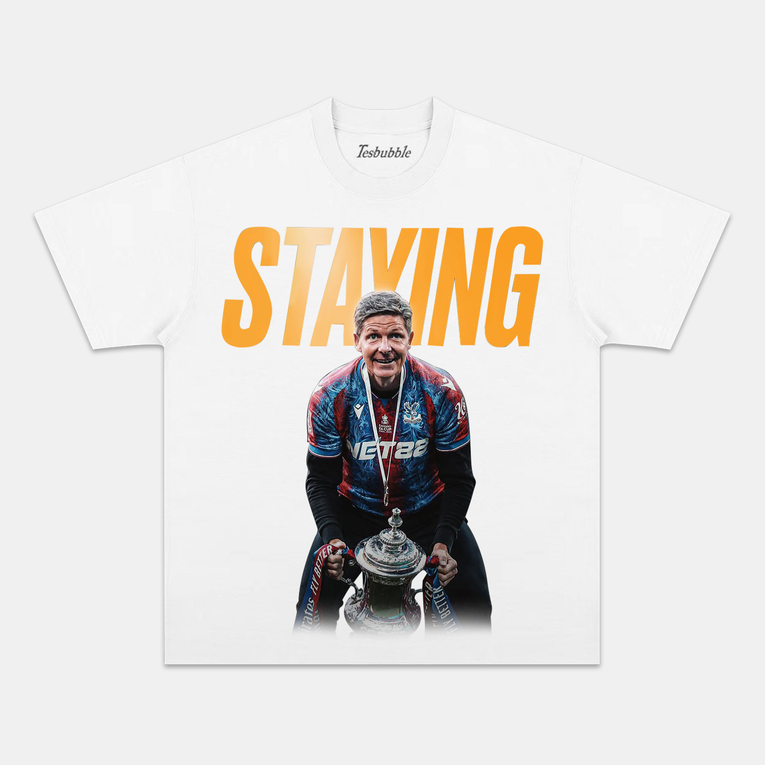 CRYSTAL PALACE F.C. TEE - clothing by TeeHivey.com (Image 3)