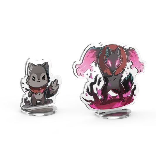 Casting Shadows: Nuzzle Thornwood & Nuzzle the Savage Standee Set