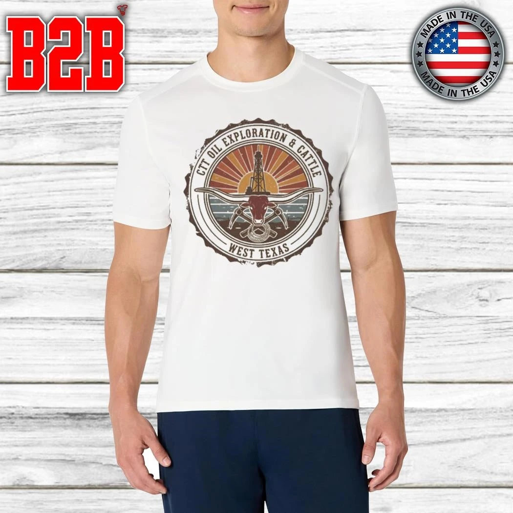 CTT Oil Exploration &amp; Cattle West Texas Landman 2026 Shirt