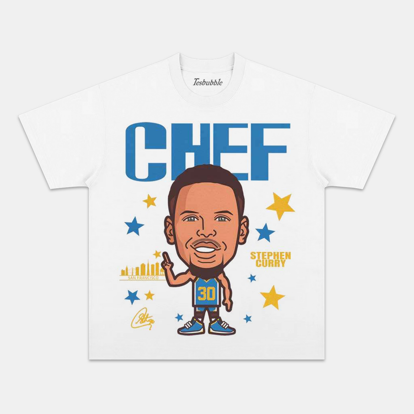 CURRY CARTOON TEE Style001 - clothing by TeeHivey.com (Image 3)
