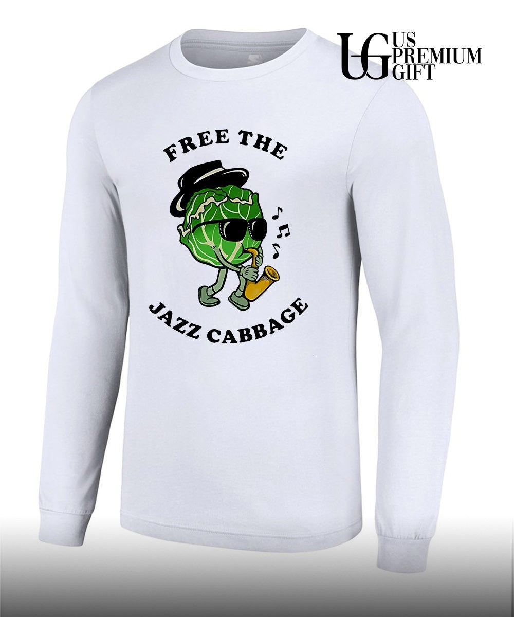 Cabbage Saxophone Free The Jazz Cabbage shirt