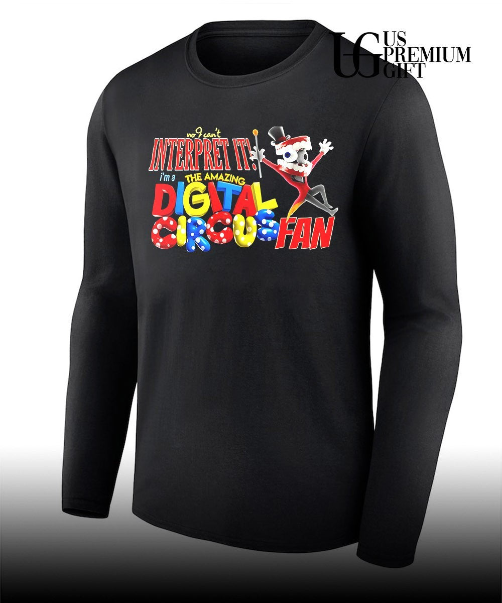 Caine The Amazing Digital Circus no I can’t interpret it I’m a digital circus fan shirt