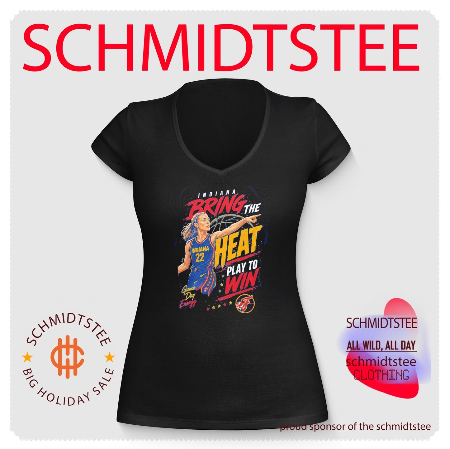 Caitlin Clark Indiana Fever Bring the Heat Play to Win shirt