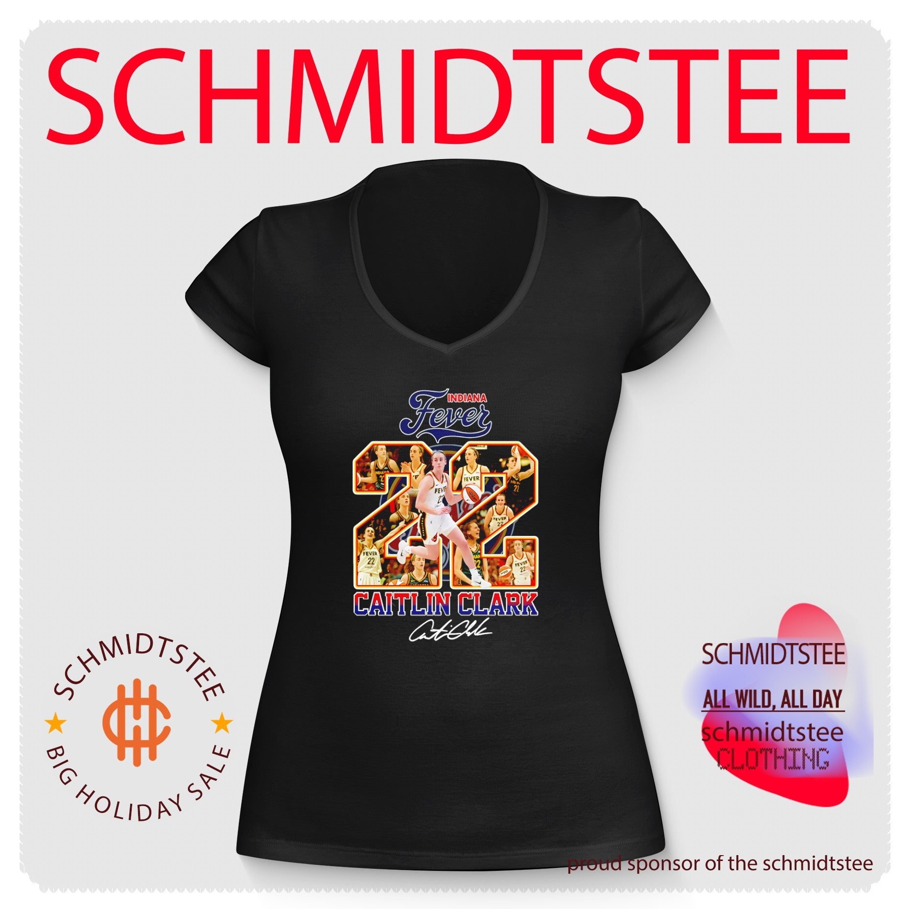 Caitlin Clark Indiana Fever Tribute Collage shirt