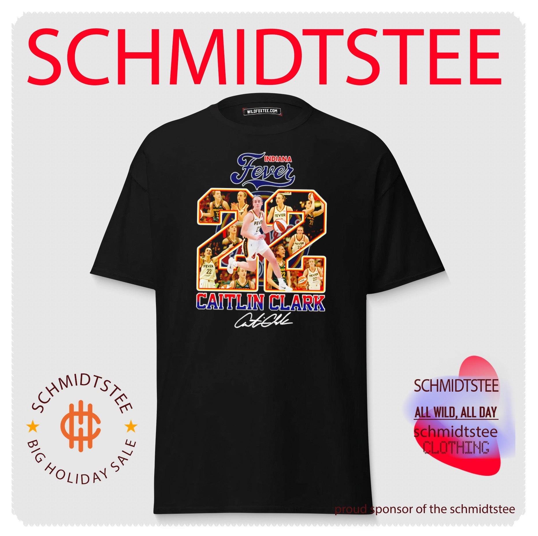 Caitlin Clark Indiana Fever Tribute Collage shirt