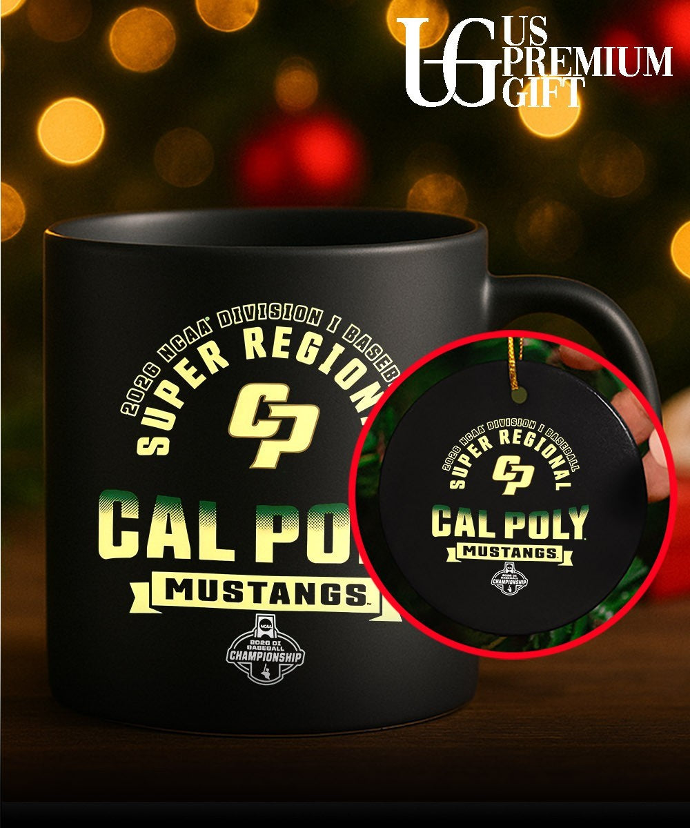 Cal Poly Mustangs 2026 NCAA Division I Baseball Super Regional Championship shirt