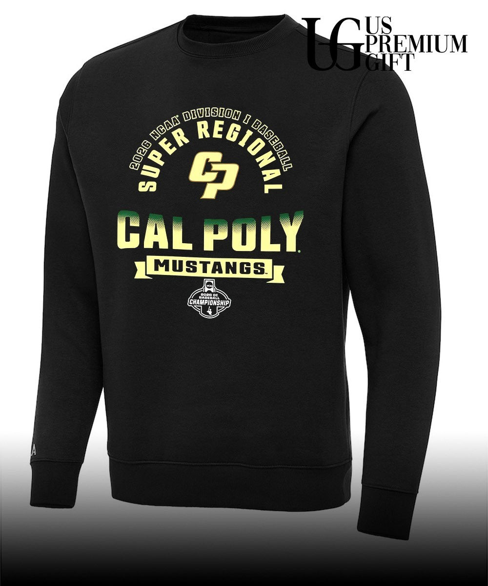 Cal Poly Mustangs 2026 NCAA Division I Baseball Super Regional Championship shirt