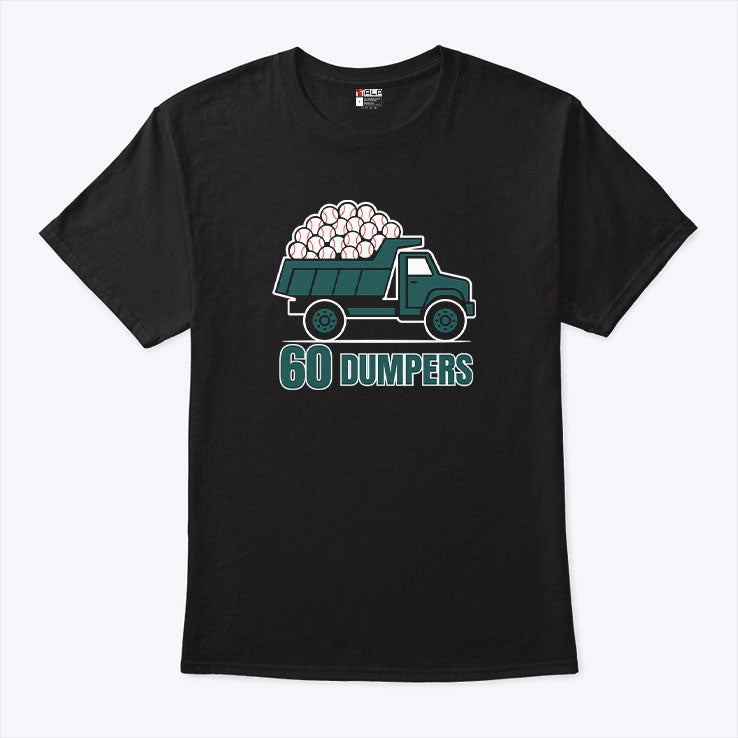 Seattle Mariners Cal Raleigh Big Dumper 60 Dumpers Historic Season Baseball Shirt