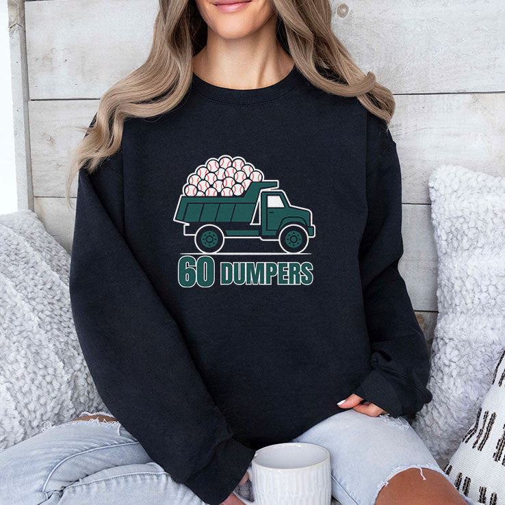 Seattle Mariners Cal Raleigh Big Dumper 60 Dumpers Historic Season Baseball Shirt